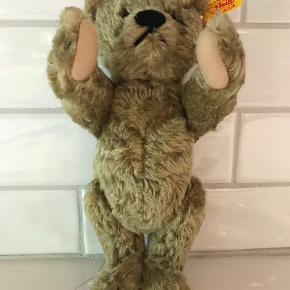 Steiff Classic 1920 Teddy Bear, 10" - Made of the Finest Mohair, For Adult Colle